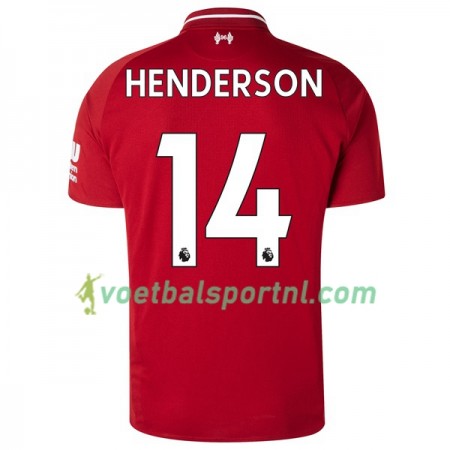 Liverpool Henderson 14 Thuis Shirt 2018-19